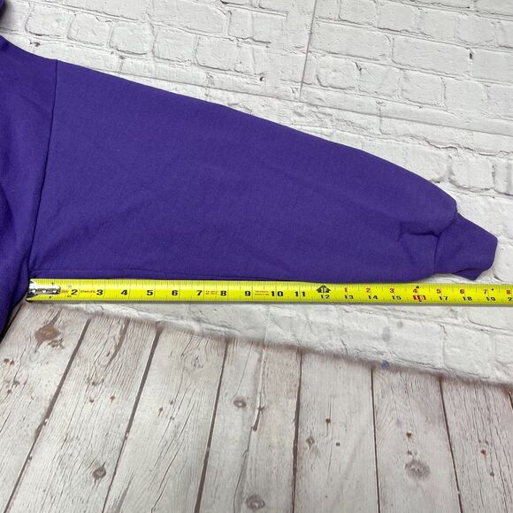 Vintage Brazos Adult Bald Eagle Crewneck Sweatshirt Size Large 80s 90s M235 -29 - Picture 5 of 13